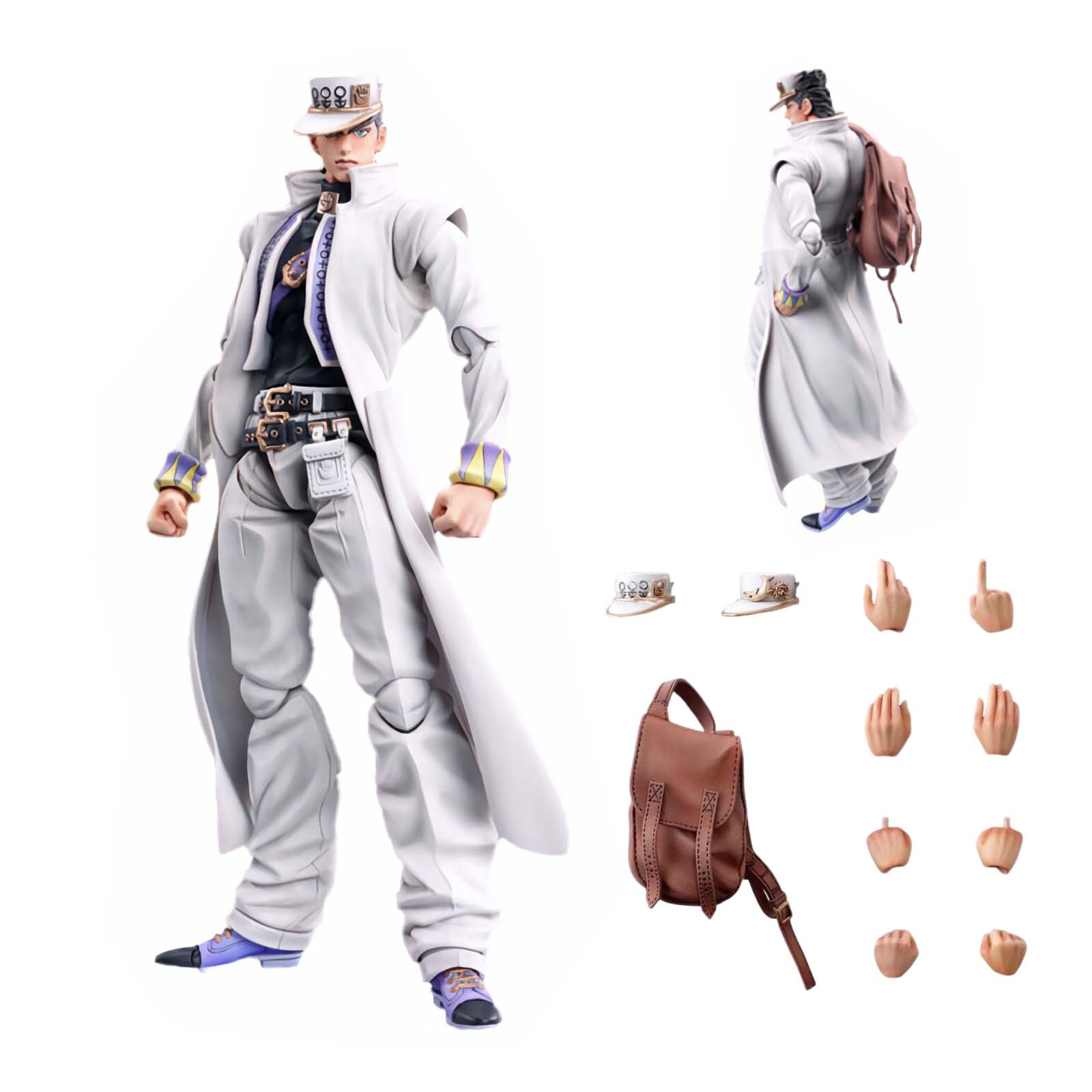 Kujo Jotaro Action Figure JoJo Bizarre Adventure 7Inch Moveable Joints