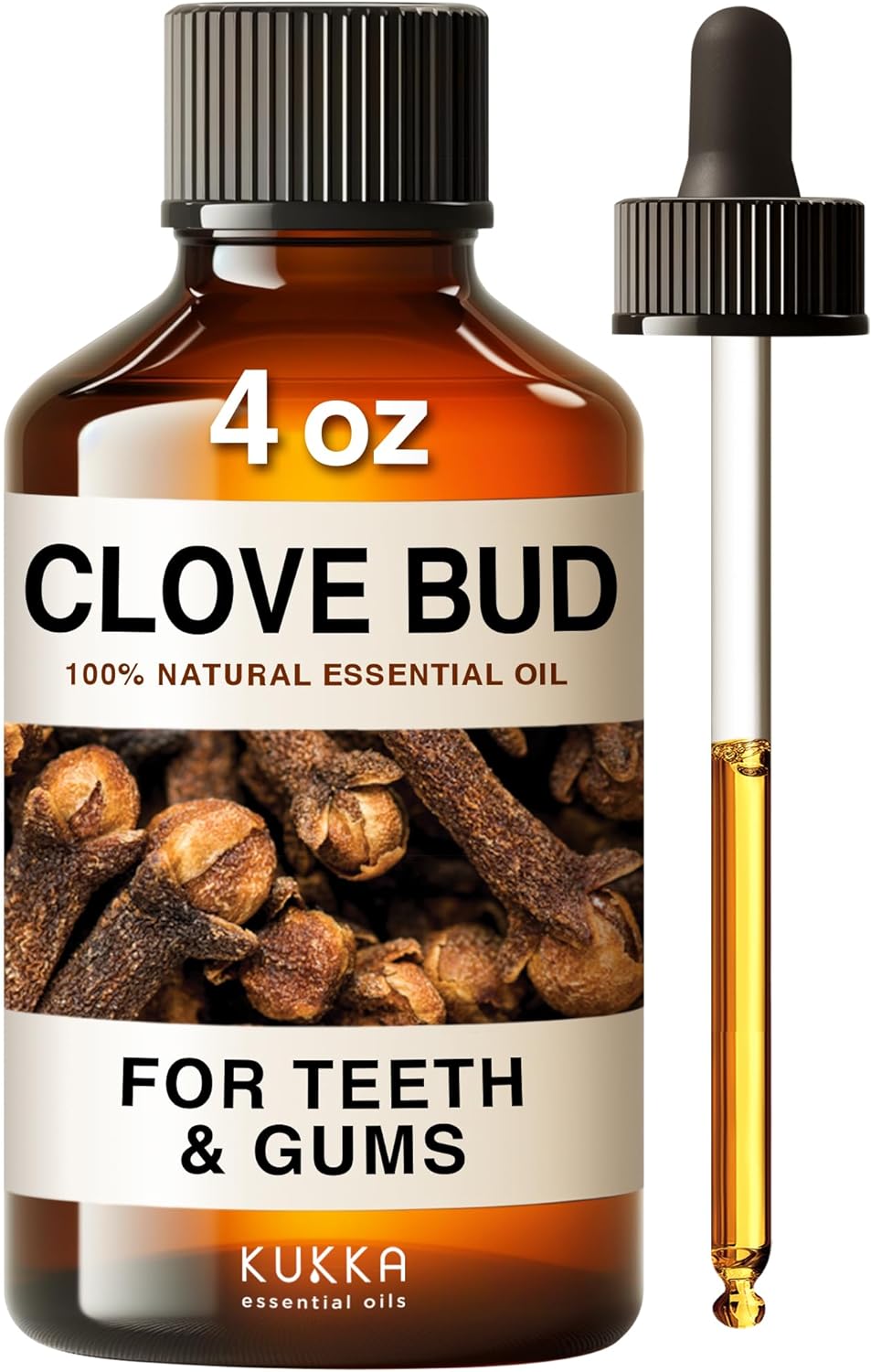 Kukka Clove Oil for Oral Care, Teeth & Gums Cloves Oil Natural Clove