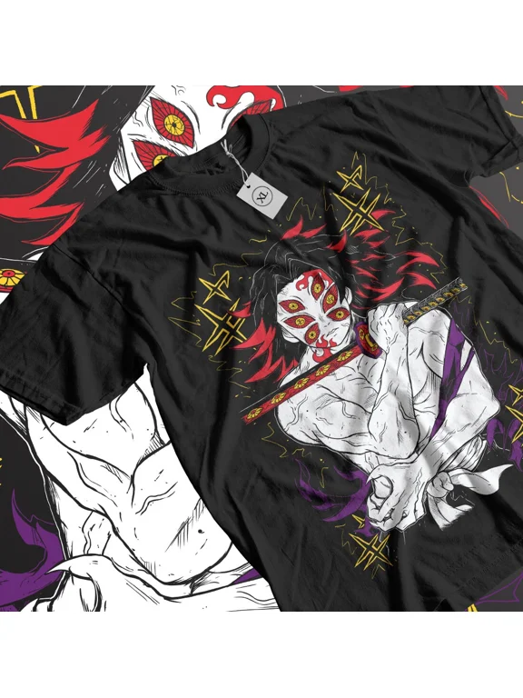 Kuko Harai T-shirt hypnosis mic Girl Anime samatoki Kawai Black Shirt All Size