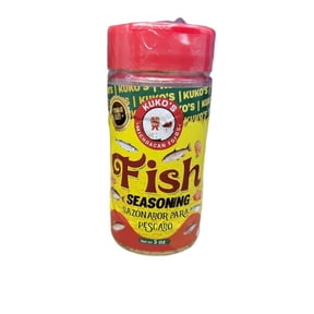 Kuko's Adobos Fish Seasoning Latin Spice Blend Mix for Grilled Seafood 5 oz.