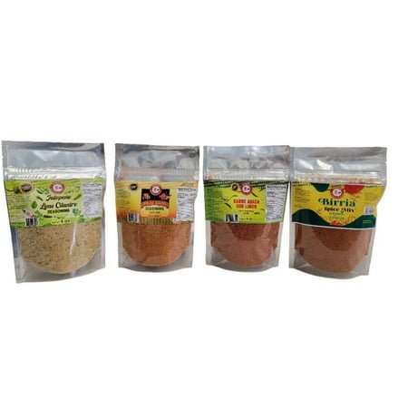 Kuko's Adobos Mixed Spice Seasonings, 4 Pack, 4oz