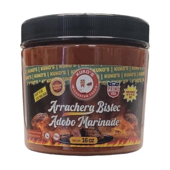 Kuko's Arrachera Bistec Meat Steak Adobo 16 oz.
