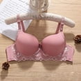 thumbnail image 1 of Kukoosong Balconette Bras for Women Fashion Women's Daily Adjustable Underwear Gathered Thin Bra without Steel Ring, Sizes 42BC, 1 of 7