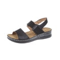 thumbnail image 1 of Kukoosong Comfy Women Sandals Summer Women Thick Bottom Slope Wedge Heel Shoes Beach Roman Casual Slippers Sandals Wedge Sandals Black 41, 1 of 4