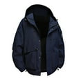 thumbnail image 1 of Kukoosong Hooded Softshell Jacket for Men Waterproof Lightweight Windbreaker Outdoor Climb Workwear Jacket with Multiple Pockets, 1 of 5