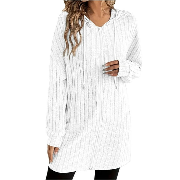 Kukoosong Hoodies for Women Fall Fashion Zip Up Cropped Sweatshirts Jackets Casual Winter Sweatshirt