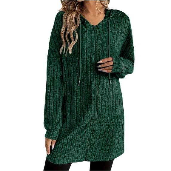 Kukoosong Hoodies for Women Fall Fashion Zip Up Cropped Sweatshirts Jackets Casual Winter Sweatshirt