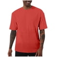 thumbnail image 1 of Kukoosong Men's Crew Neck T-Shirt, Oversized Fit Short Sleeve Casual Tees for Summer, Activewear Gym, Running Workout Tops, 1 of 5
