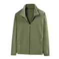 thumbnail image 1 of Kukoosong Men's Fleece Zip Up Jacket Soft Thick Shaggy Fleece Jacket Winter Warm Athletic Sweatshirt, 1 of 6