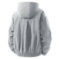 thumbnail image 1 of Kukoosong Men's Hooded Softshell Jacket Waterproof Lightweight Windbreaker Plaid Outdoor Climb Rain Jacket, 1 of 4