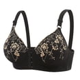 thumbnail image 1 of Kukoosong Minimizer Bras for Women Fashion Women's Adjustable Breathable Thin Bra Lace Gathering Cover Rimless Underwear Daily Bra, Sizes 38BC, 1 of 5