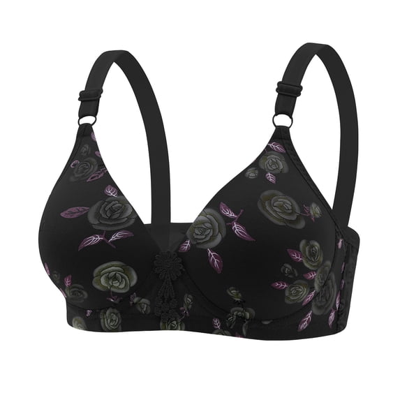 Kukoosong Push up Bras for Women Fashion Women's Bra Soild Color Underwear Bra Everyday Underwear, Sizes M