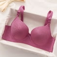 thumbnail image 1 of Kukoosong Push up Bras for Women Fashion Women's Solid Color Backless Seamless Push-Up U-Shaped Beautiful Back Underwear Everyday Bras, Sizes M, 1 of 6