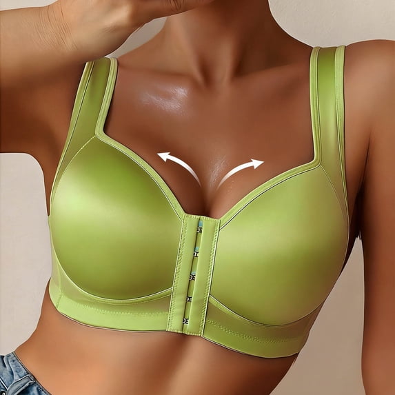 Kukoosong Push up Bras for Women Fashion Women's Solid Color Seamless Lifting Soft Support Bra Everyday Bras, Sizes S