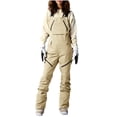 thumbnail image 1 of Kukoosong Skiing Bibs for Women, Women's Snow Ski Overalls Windproof Insulated Romper Snowpants, Softshell Snowboard Bib Overalls, 1 of 7