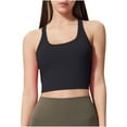 thumbnail image 1 of Kukoosong Sports Bras for Women Fashion Women's Thin Shoulder Strap Shock-Absorbing Running Fitness Bra Beautiful Back Yoga Gathering Sports Bra, Sizes L, 1 of 7