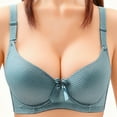 thumbnail image 1 of Kukoosong Underwire Bras for Women Fashion Women's Bra Soild Color Underwear Bra Everyday Underwear, Sizes L, 1 of 7