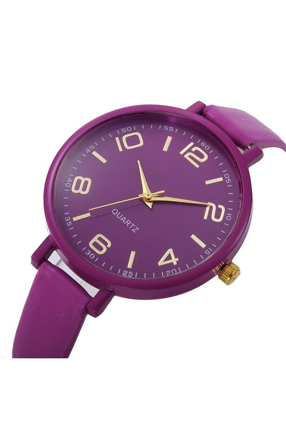 Womens Watches Sale Prime Fashion Small And Delicate European Beauty Casual Bracelet Watch Suit Ladies Watches Purple