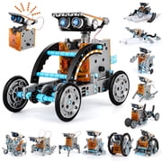 KukuFun 12 in 1 Stem Solar Robot Kit Toys for Kids Ages 8-12-14, Educational Science Building Stem Robot Kit for Kids Boys Girls