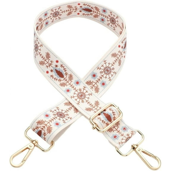 Kukuzhu 1.5" Wide Handbag&Purse Strap Guitar Style Replacement Strap Adjustable Canvas Crossbody Bag Strap Bag Accessories