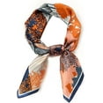 thumbnail image 1 of Kukuzhu 100% Pure Mulberry Silk Scarf 27"'x27(in) Square Scarf Head Scarf Neck scarf Headscarf for Women with Gift Packed, 1 of 7