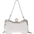 thumbnail image 1 of Kukuzhu Acrylic Bow Evening Clutch Bag Women Shoulder Chain Clutch Purse Underarm Handbag for Wedding Cocktail Party Prom, 1 of 7