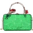 thumbnail image 1 of Kukuzhu Acrylic Transparent Evening Handbags Women Chic Soft Handle Party Evening Clutch Purse, 1 of 7