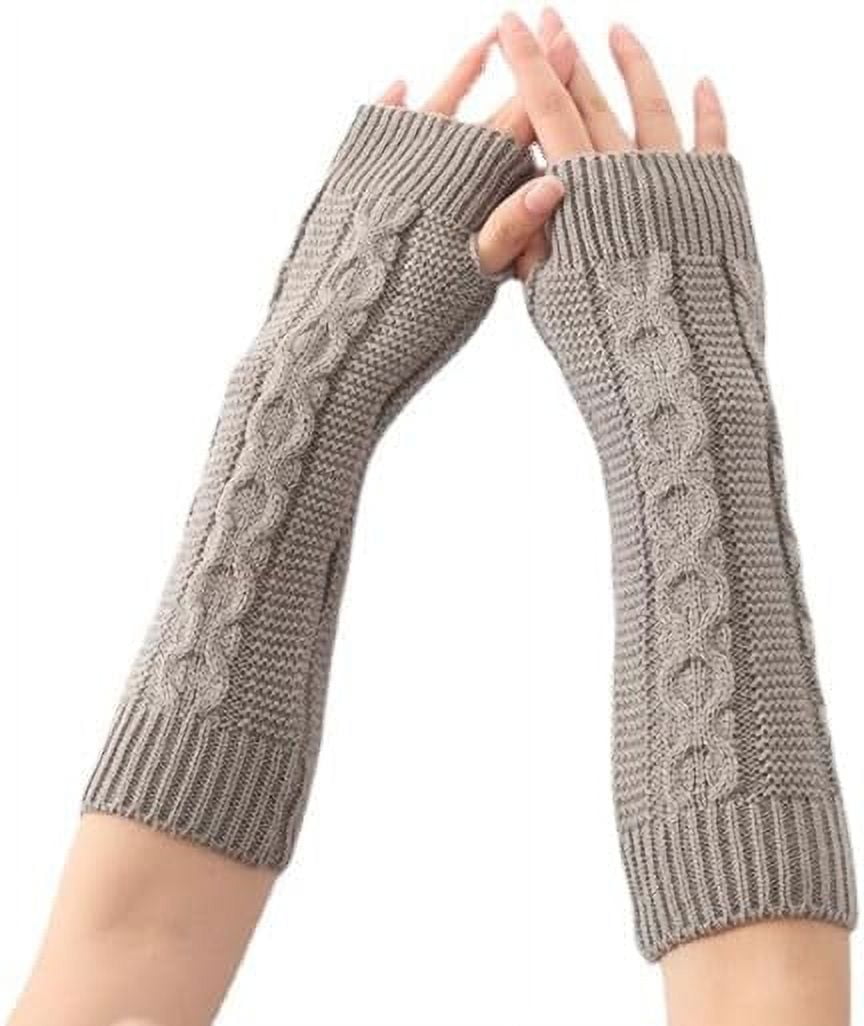 Kukuzhu Arm Warmers Y2K Grunge Rib Knit Arm Warmers Preppy Kukuzhu Arm Warmers Y2K Grunge Rib Knit Arm Warmers Preppy