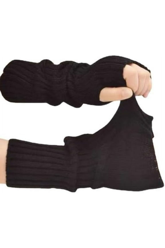 Arm Warmers Y2K Kawaii Lolita Long Arm Sleeve Harajuku Gyaru Fingerless Mittens Gloves Cute Emo Goth Accessories