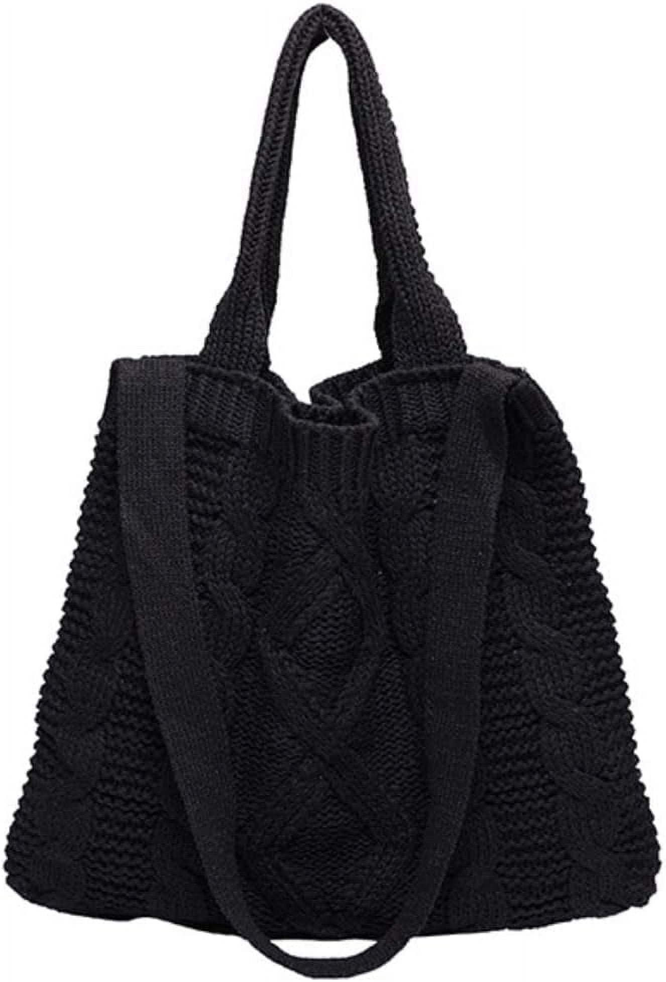 Kukuzhu Bag Tote Bag Aesthetic Accessories Crossbody Bag Crochet Tote Bag School Tote Bag