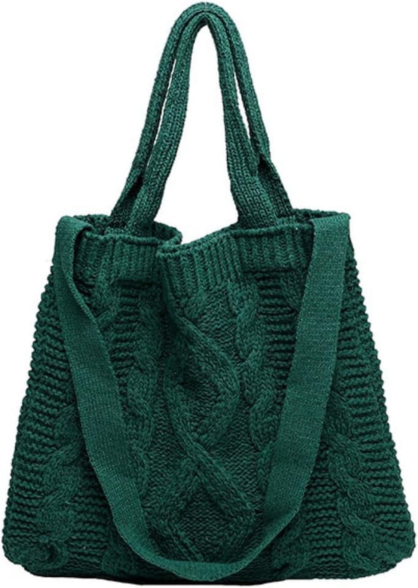 Kukuzhu Bag Tote Bag Aesthetic Accessories Crossbody Bag Crochet Tote Bag School Tote Bag