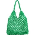 thumbnail image 1 of Kukuzhu Beach Bags for Women, Summer Mesh Beach Tote Bag Hand Woven Beach Bag Weaving Hollow Shoulder Bag Handbag, 1 of 5