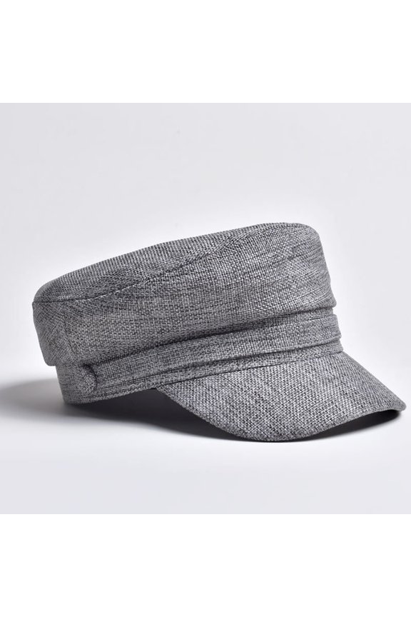 Beret. Female Summer Breathable Retro British Octagonal Naval Hat Version Of The Versatile Bei Bud Hat