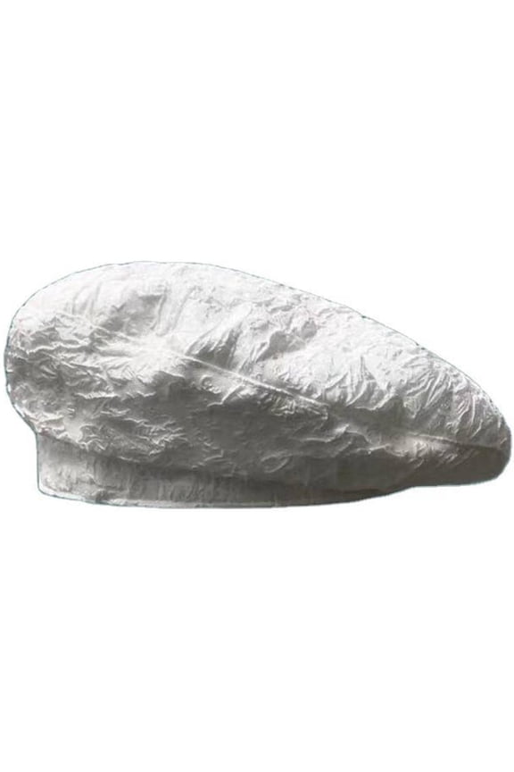 Beret Hats for Women Spring and Summer Black White Color Lace Classic Plain Lady Cap Leisure Painter Hat
