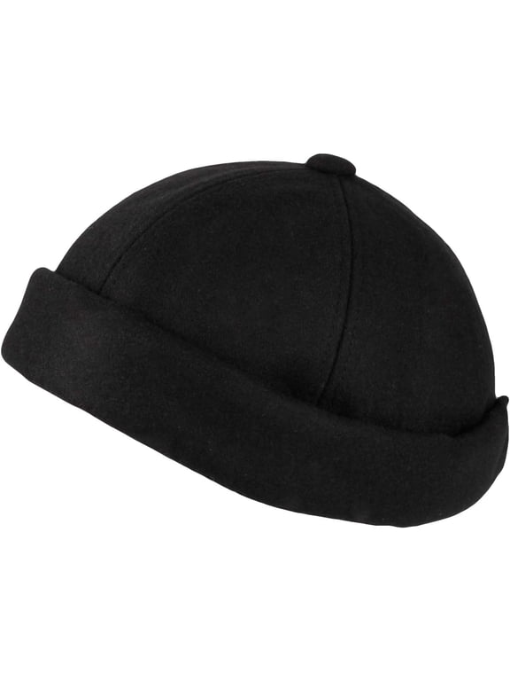 Brimless Wool Watch Cap Docker Hat Harbour Adjustable YT51232