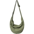 thumbnail image 1 of Kukuzhu Canvas Casual Messenger Bag for Women Hobo Crossbody Bag Shouder Purse Tote Handbag Men, 1 of 7