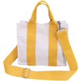 thumbnail image 1 of Kukuzhu Canvas Crossbody Bag for Women Casual Tote Bag Shoulder Bag Contrast Canvas Bag Top Handle Handbags Satchel Purses, 1 of 7