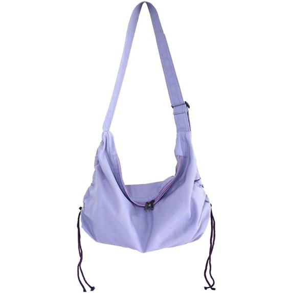 Kukuzhu Canvas Crossbody Bags for Women Casual Large Shoulder Bag Hobo Bag for Work Travel 2023