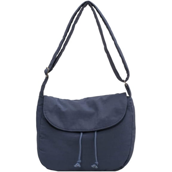 Kukuzhu Canvas Hobo Bag for Women Shoulder Crossbody Bag Large Totes Retro Handbag Purse Top Handle Bag with Drawstring