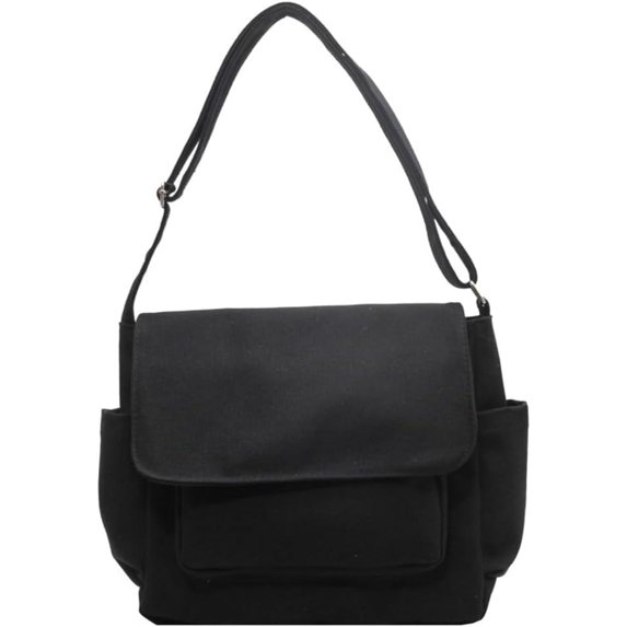 Kukuzhu Canvas Hobo Bags Message Bag Women Casual Crossbody Shoulder Bag Chic Large Handbag