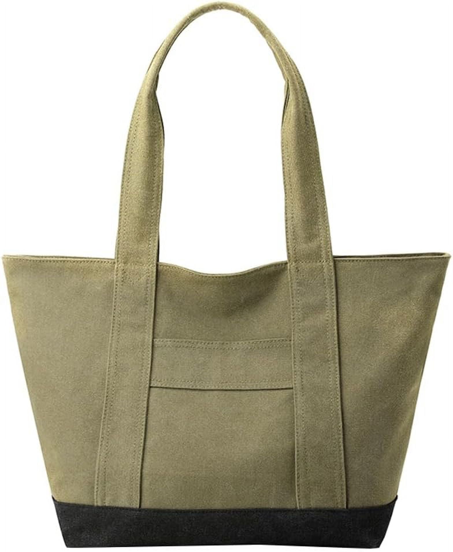 トートバッグ qualpack 3WAY Canvas Bag QC3003B Khaki qc3003b16khaki Kukuzhu Canvas Tote Bag Women Large Satchel Bags Shoulder