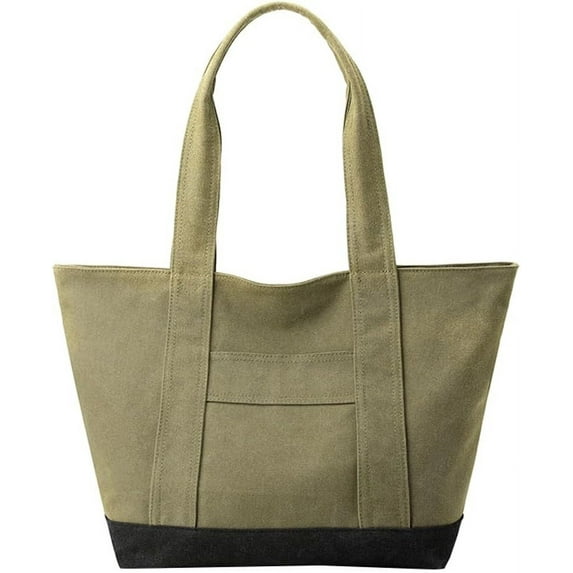 Kukuzhu Canvas Tote Bag Women Large Satchel Bags Shoulder Handbags Casual College Bag Stylish Hobo Bags 2023