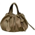 thumbnail image 1 of Kukuzhu Chic Shoulder Bag Tote Bag Women Pleated Drawstring Hobo Bag Chic Soft Handbag Purse, 1 of 7