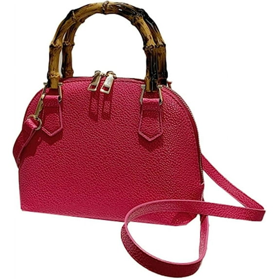 Kukuzhu Clutch Tote Bag Purse for Women Elegant Shell Bag Evening Bag Large Bamboo Crossbody Shoulder Bag Classic Satchel Handbags