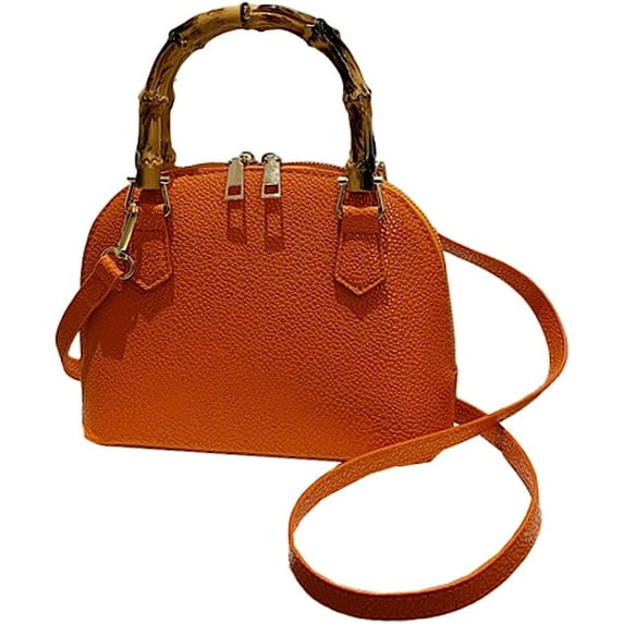 Kukuzhu Clutch Tote Bag Purse for Women Elegant Shell Bag Evening Bag Large Bamboo Crossbody Shoulder Bag Classic Satchel Handbags