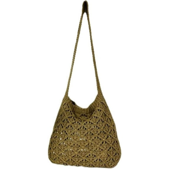 Kukuzhu Crochet Bag Crochet Tote Bag Indie Hobo Bag Cottagecore Aesthetic Tote Bag Crochet Crossbody Bag