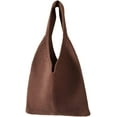 thumbnail image 1 of Kukuzhu Crochet Bag Knitted Tote Bag Lady Retro Chic Handbag Shoulder Bags Mesh Hollow Casual Purse, 1 of 2
