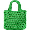 thumbnail image 1 of Kukuzhu Crochet Knit Purse for Women Mesh Cotton Rope Tote Bag Summer Handwoven Handbag Beach Vacation Hobo Bag for Women, 1 of 7