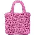 thumbnail image 1 of Kukuzhu Crochet Knit Purse for Women Mesh Cotton Rope Tote Bag Summer Handwoven Handbag Beach Vacation Hobo Bag for Women, 1 of 2