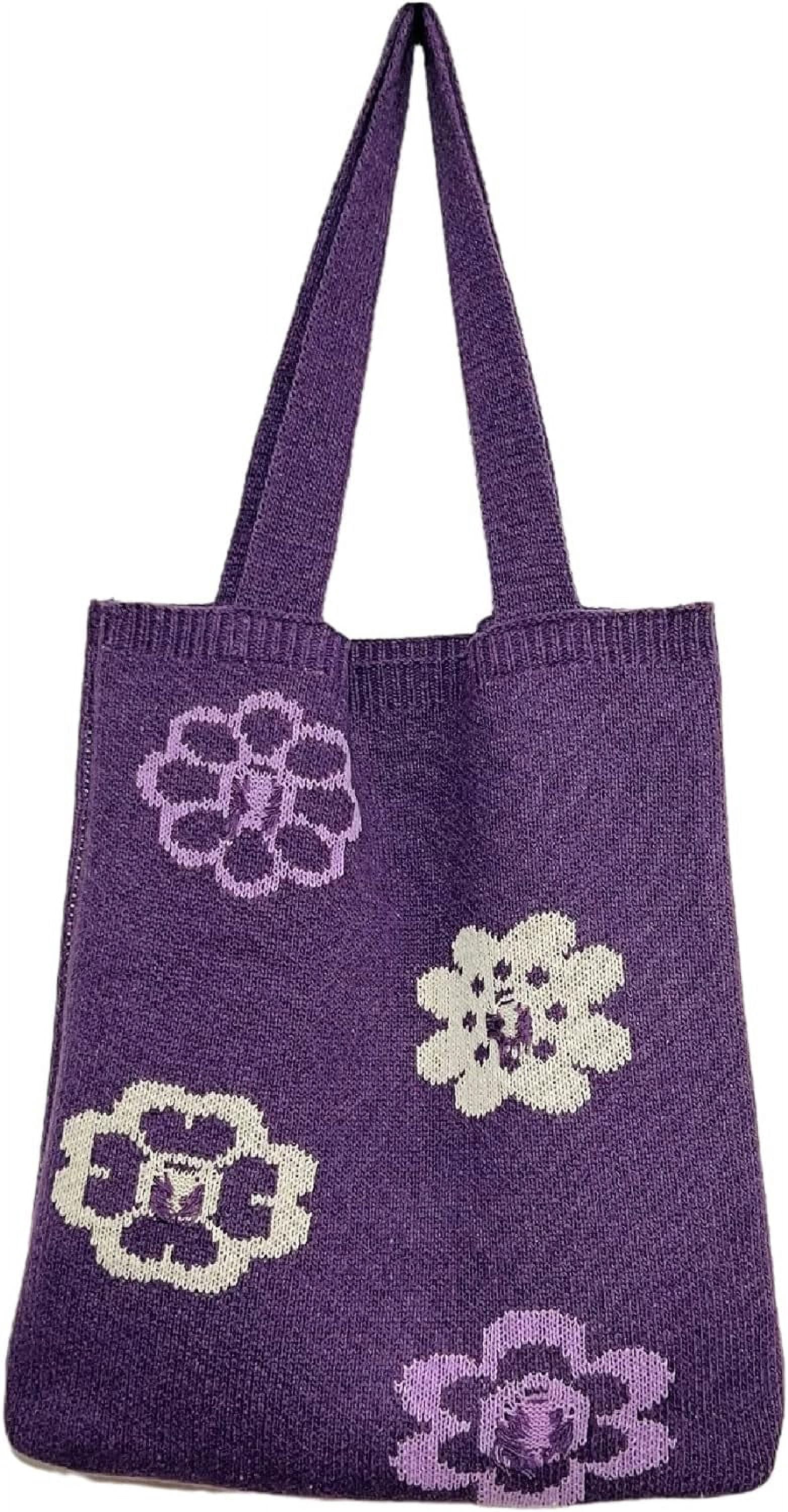 Kukuzhu Crochet Tote Bag Aesthetic Tote Bag Aesthetic Y2k Tote Bag Aesthetic Y2k Cute Tote Bags Aesthetic